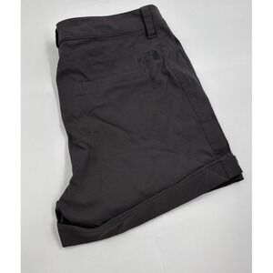 The North Face Women's 8‎ Nylon Gray Mid-Rise Hiking Shorts